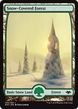 Snow-Covered Forest - Modern Horizons