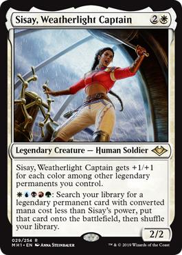 Sisay, Weatherlight Captain - Modern Horizons