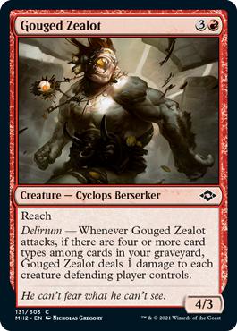 Gouged Zealot - Modern Horizon 2