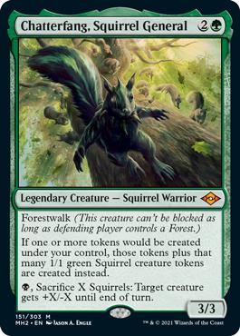 Chatterfang, Squirrel General - Modern Horizon 2