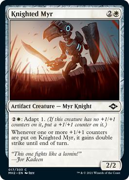 Knighted Myr - Modern Horizon 2