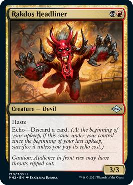 Rakdos Headliner - Modern Horizon 2