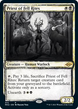 Priest of Fell Rites - Modern Horizon 2