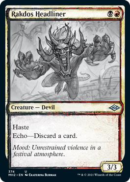 Rakdos Headliner - Modern Horizon 2