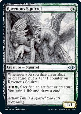 Ravenous Squirrel - Modern Horizon 2