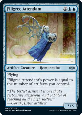 Filigree Attendant - Modern Horizon 2