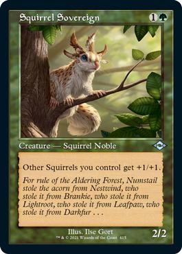 Squirrel Sovereign - Modern Horizon 2