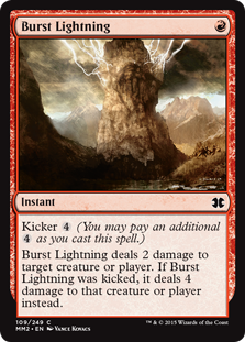 Burst Lightning - Modern Masters 2015 Edition