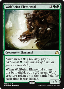 Wolfbriar Elemental - Modern Masters 2015 Edition