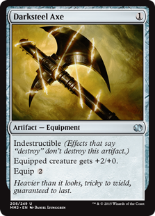 Darksteel Axe - Modern Masters 2015 Edition