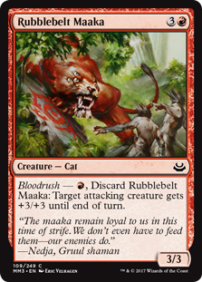 Rubblebelt Maaka - Modern Masters 2017 Edition