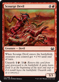 Scourge Devil - Modern Masters 2017 Edition