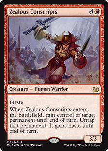 Zealous Conscripts - Modern Masters 2017 Edition