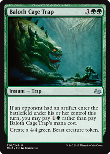 Baloth Cage Trap - Modern Masters 2017 Edition