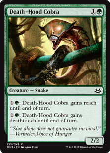 Death-Hood Cobra - Modern Masters 2017 Edition