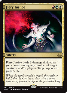 Fiery Justice - Modern Masters 2017 Edition