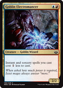 Goblin Electromancer - Modern Masters 2017 Edition