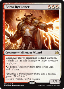 Boros Reckoner - Modern Masters 2017 Edition