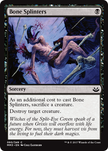 Bone Splinters - Modern Masters 2017 Edition