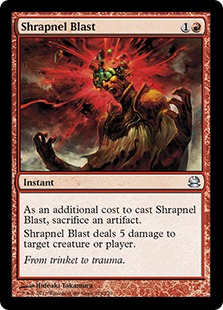 Shrapnel Blast - Modern Masters