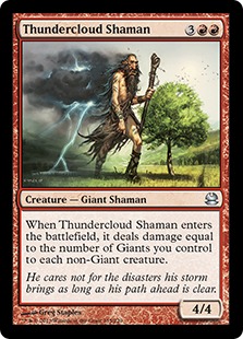 Thundercloud Shaman - Modern Masters