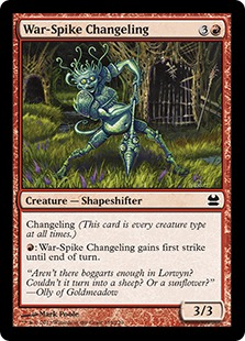 War-Spike Changeling - Modern Masters