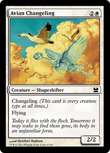 Avian Changeling - Modern Masters