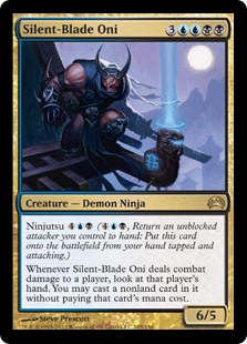 Silent-Blade Oni - Planechase 2012 Edition