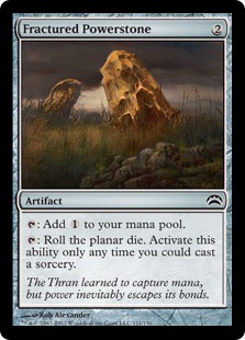 Fractured Powerstone - Planechase 2012 Edition