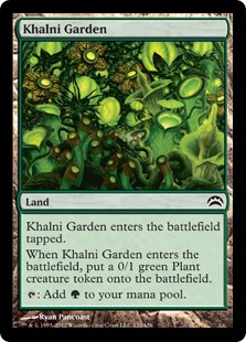 Khalni Garden - Planechase 2012 Edition