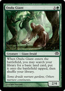 Ondu Giant - Planechase 2012 Edition