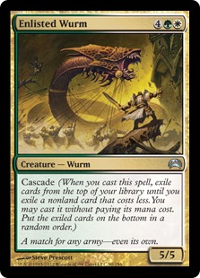 Enlisted Wurm - Planechase 2012 Edition