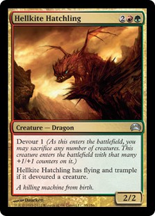 Hellkite Hatchling - Planechase 2012 Edition