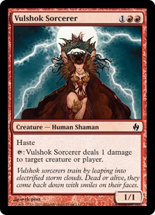 Vulshok Sorcerer - Premium Deck Series: Fire and Lightning