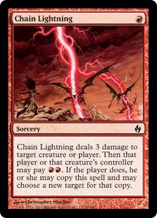 Chain Lightning - Premium Deck Series: Fire and Lightning