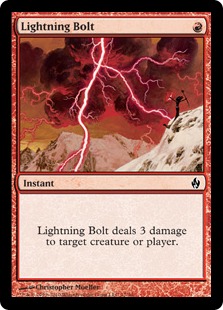 Lightning Bolt - Premium Deck Series: Fire and Lightning