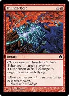 Thunderbolt - Premium Deck Series: Fire and Lightning