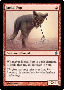 Jackal Pup - Premium Deck Series: Fire and Lightning