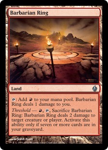 Barbarian Ring - Premium Deck Series: Fire and Lightning