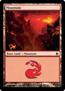 Mountain - Premium Deck Series: Fire and Lightning