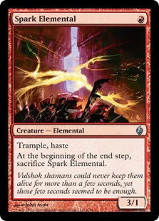 Spark Elemental - Premium Deck Series: Fire and Lightning