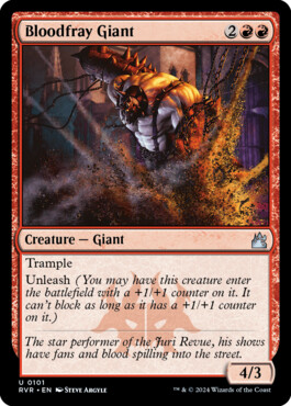 Bloodfray Giant - Ravnica Remastered