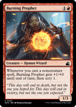 Burning Prophet - Ravnica Remastered