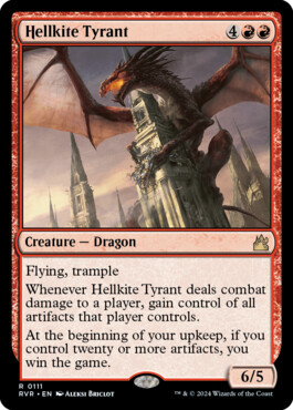 Hellkite Tyrant - Ravnica Remastered
