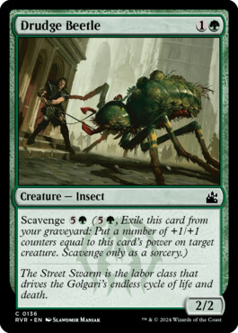 Drudge Beetle - Ravnica Remastered