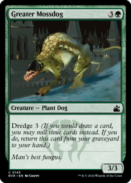 Greater Mossdog - Ravnica Remastered