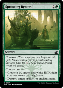 Sprouting Renewal - Ravnica Remastered