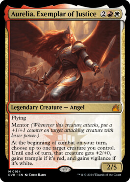 Aurelia, Exemplar of Justice - Ravnica Remastered