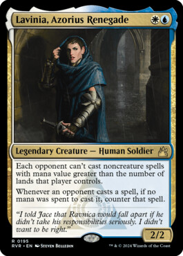 Lavinia, Azorius Renegade - Ravnica Remastered