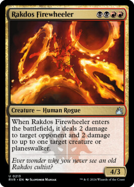 Rakdos Firewheeler - Ravnica Remastered